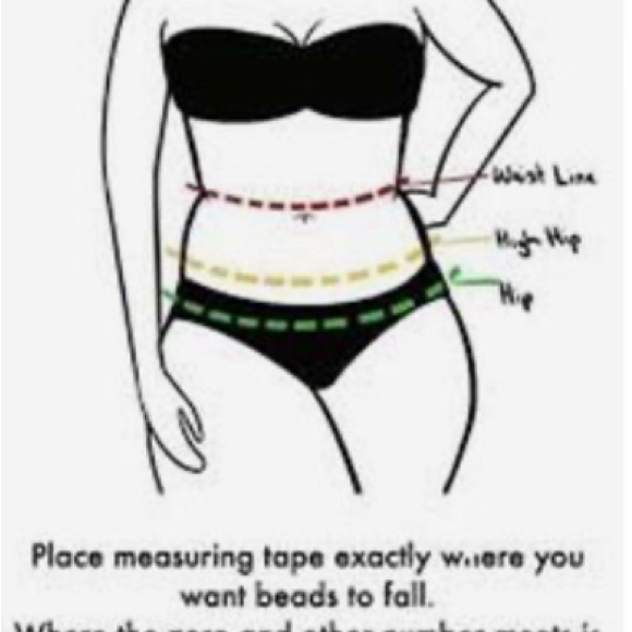 NEW Waistbeads‼️a beautiful bead 📿 for every beautiful body Multicolor Crystal - Picture 5 of 9